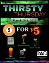 Thirsty Thursday